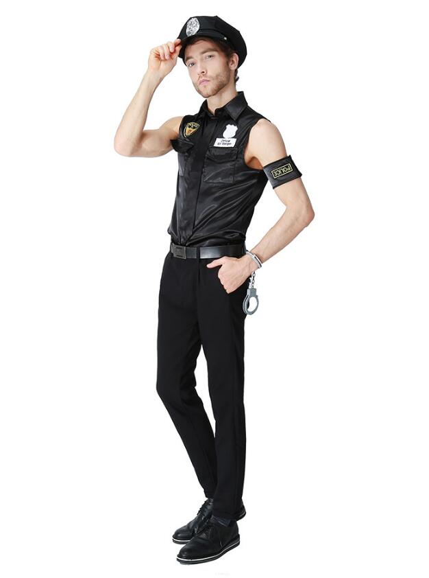 F1629 Dirty Cop Officer Ed Banger Halloween Costume